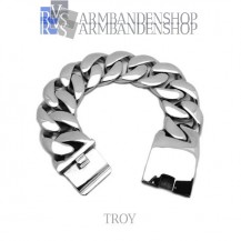 Rvs stalen armband "Troy".