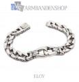 Rvs armband Eloy" 22 cm."