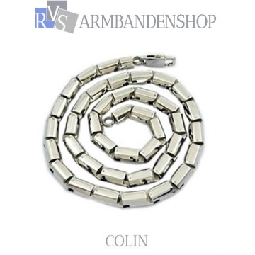 Rvs ketting "Colin". Rvs ketting "Colin".