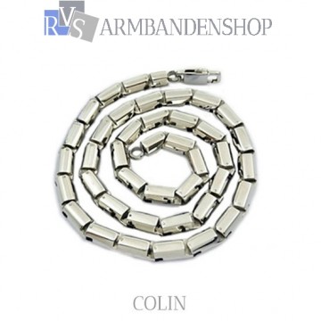 Rvs ketting "Colin".