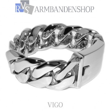 Rvs stalen armband "Vigo".