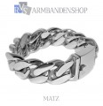 Rvs armband Matz" 22,5 cm."