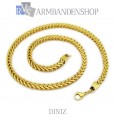 RVS Gold-color ketting Diniz"  60 cm."