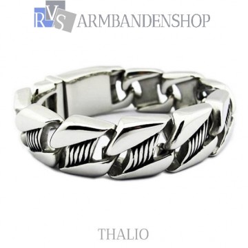 Rvs stalen armband "Thalio".
