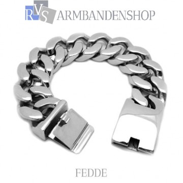 Rvs stalen armband "Fedde".