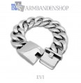 Rvs armband  Evi" 21,2 cm."