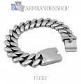 Rvs armband Taeke" 22,4 cm"