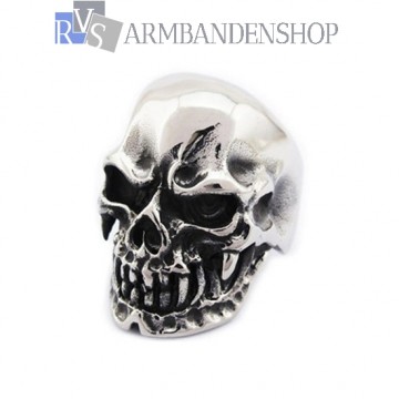 Rvs Skull ring. Rvs Skull ring.