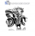 Rvs Ovis Ram Skull ring.