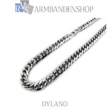 Rvs ketting Dylano" 58 cm."