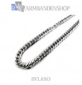 Rvs ketting Dylano" 58 cm."