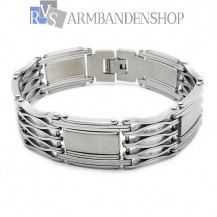 RVS stalen armband XXL