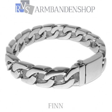  Rvs stalen armband "Finn".