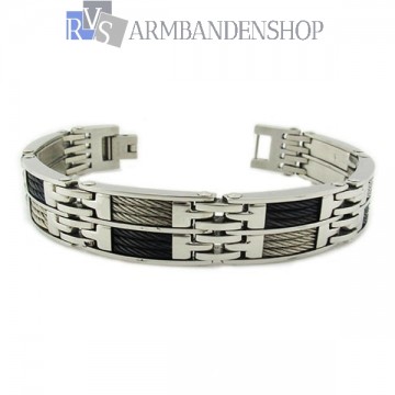 Rvs stalen armband 19 cm. Rvs stalen armband 19 cm.