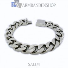 Rvs stalen armband "Salim".