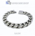 Rvs stalen armband "Salim".