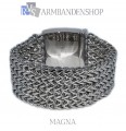 Rvs armband "Magna" 21.8 cm.