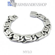 Rvs armband Mylo" 21,3 cm"