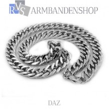 Rvs ketting "Daz".