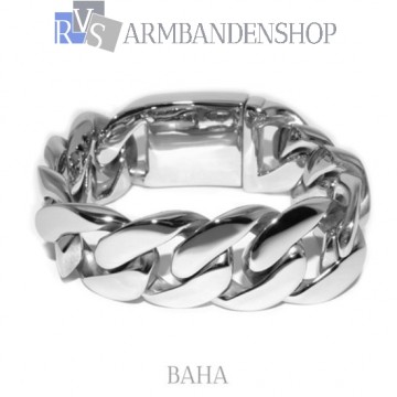 Rvs stalen armband "Baha".