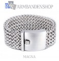 Rvs armband "Magna".