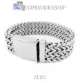 Rvs armband "Zedd" .