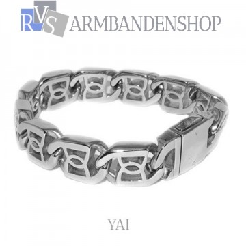 Rvs stalen armband "Yai"