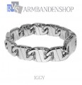 Rvs stalen armband  "Iggy".