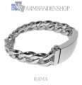 Rvs armband Rama" 21,8 cm"