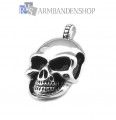 Rvs skull hanger