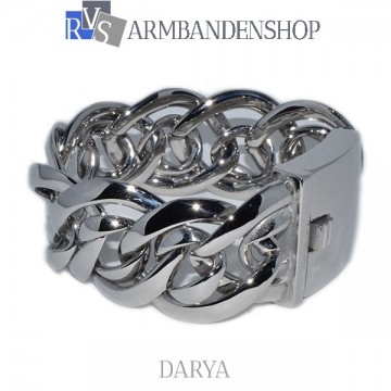 Rvs stalen armband "Darya". Rvs stalen armband "Darya".