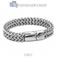 Rvs stalen armband  "Mikx".