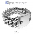 Rvs stalen armband  "Mika".